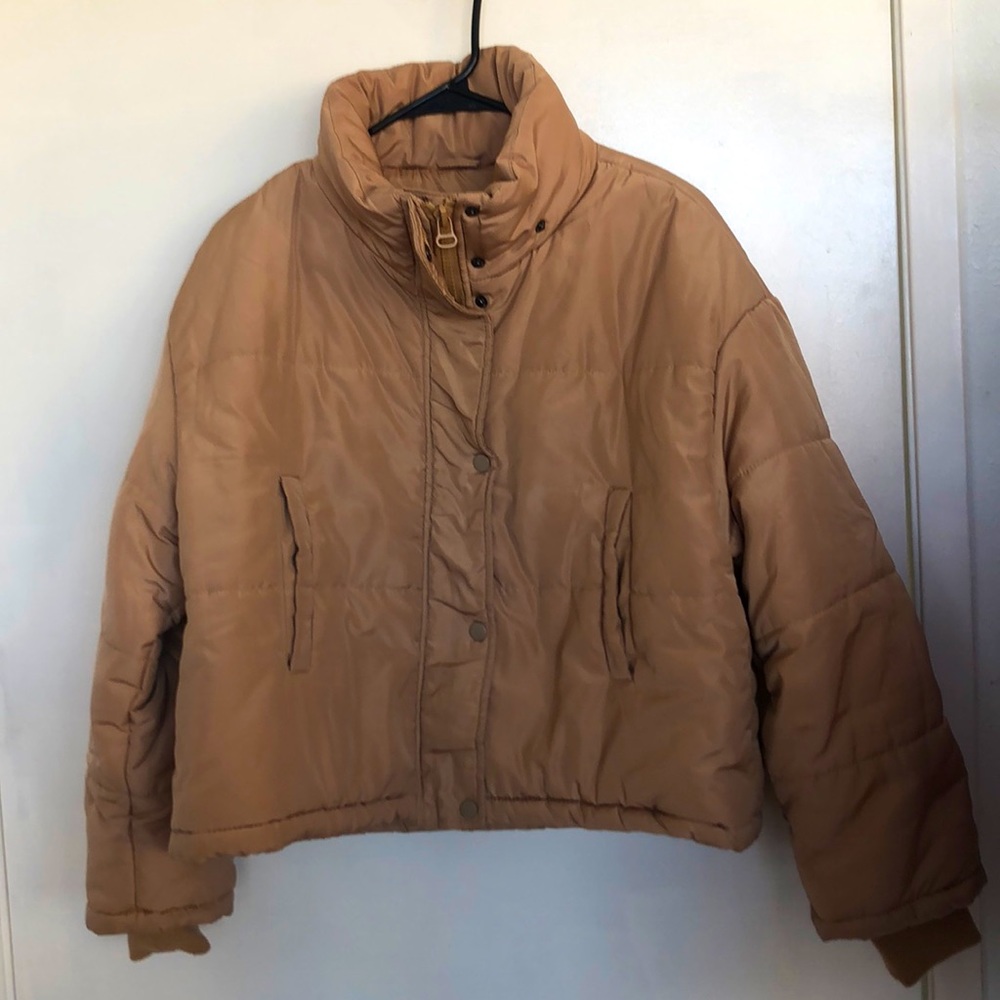 Cropped Puffer Jacket